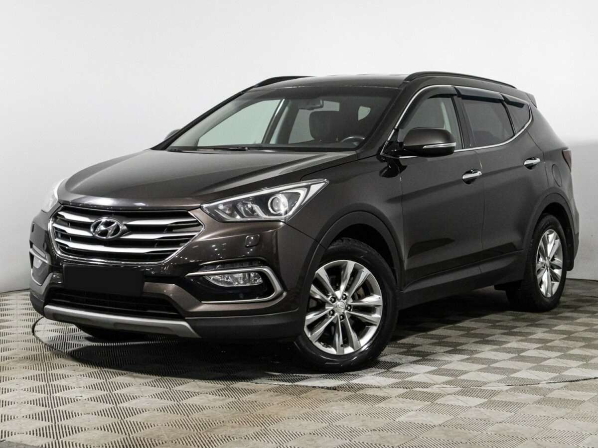 Купить Hyundai Santa Fe, 2017, 121 847 км.. Посмотреть фото