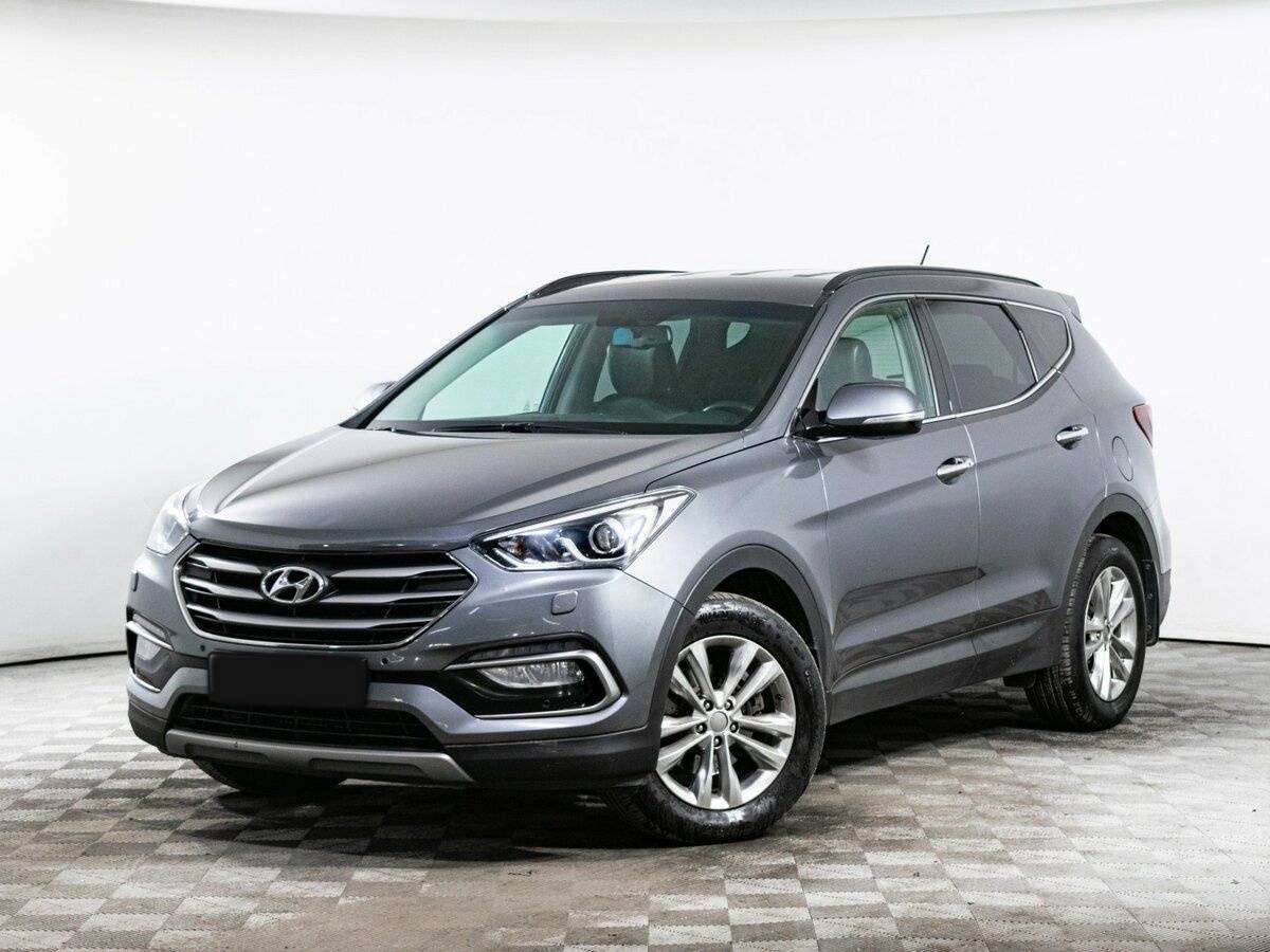 Купить Hyundai Santa Fe, 2016, 128 000 км.. Посмотреть фото